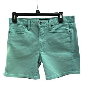 Calvin Klein Jeans‎ Women’s Teal Denim Shorts Size 6
